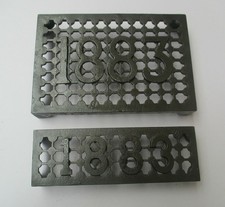 1883 EMBOSSED AIR Brick cast