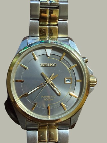 Seiko kinetic 5m82 two - seiko,
