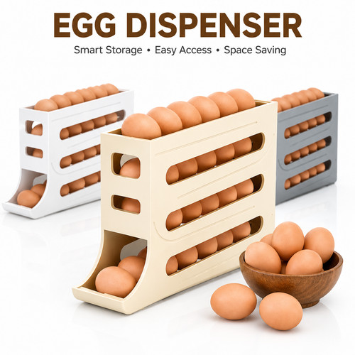 Tier rolling egg holder - 4,
