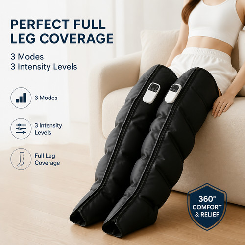 Leg massager for - for, circulation