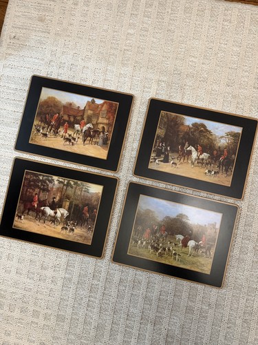 Vintage pimpernel tally - tally, ho
