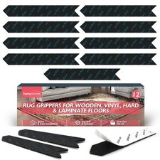12pk Rug Grippers Anti Slip