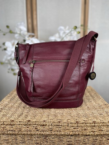 The sak burgundy leather - burgundy,
