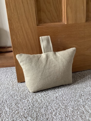 Handmade door stop beige - stop,