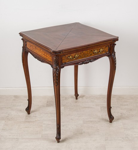 Antique mahogany envelope - mahogany,
