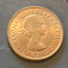 Elizabeth The Second - Half Penny Coin - Select from a list