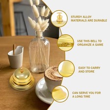 Desk Service Dinner Bell Call Bell Waiter Call Ringer