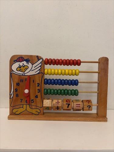 Vintage wooden abacus beads - vintage,