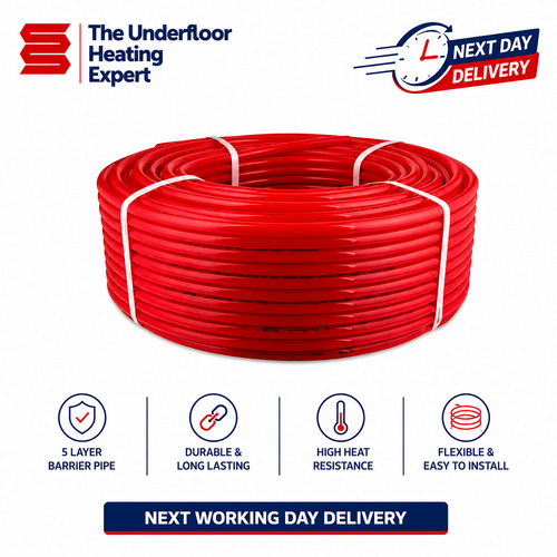 Underfloor heating pipe - ,