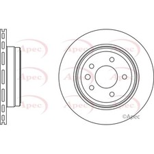 2x Brake Discs Vented For