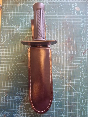 Metal detecting leather sheath - detecting,