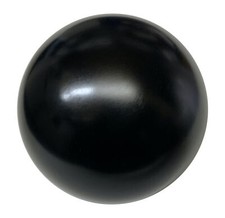 black R2 round gear shift knob