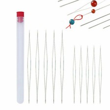 10PCS Big Eye Beading Needles Easy Threading Tool for Bracelet Jewelry Making