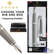 Cross Fountain Pen Grey Bailey