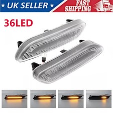 2x Clear Lens Side Indicator