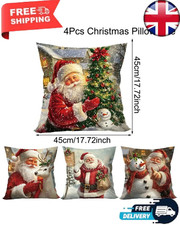 4 Pack Christmas Pillow