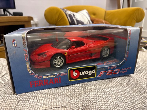 Burago ferrari f50 hard - ferrari,