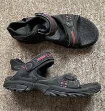 Nike ACG Straprunner Sandals UK 8 Walk Hike Casual Camp Adjustable Black Sport