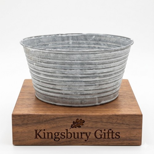Whitewashed ribbed zinc - whitewashed,