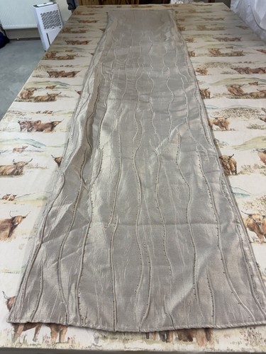 Beige bed runner 216cm - x, 50cm