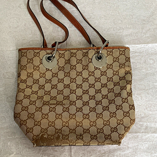 Gucci canvas tote bag - gucci,