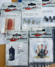 N Gauge Figures - Langley Models Assorted Packs