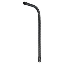 19" Microphone Gooseneck 5/8-27 Thread Thread Flexible Tube Extension Black