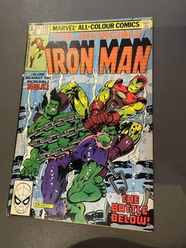 Iron man 132 - back, issue