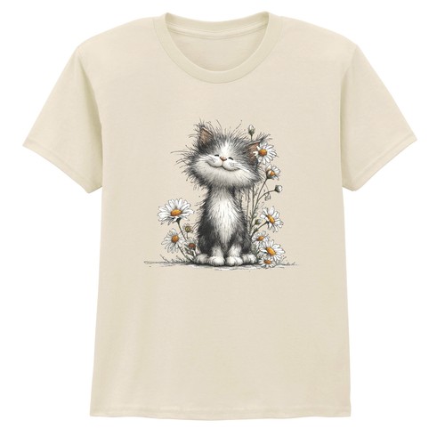 Cute kitten kids - kids, t-shirt