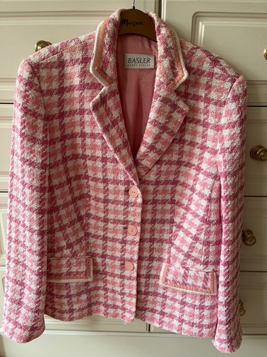 Basler pink white check - basler,