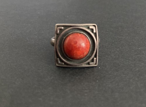 Vintage silver and - , coral