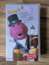 Barney's Talent show VHS Video