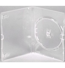 10 X Amaray Single Clear DVD