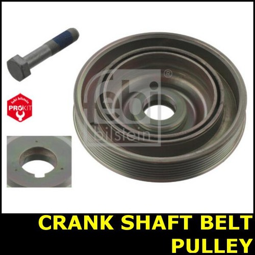 Crankshaft belt pulley fits - belt,