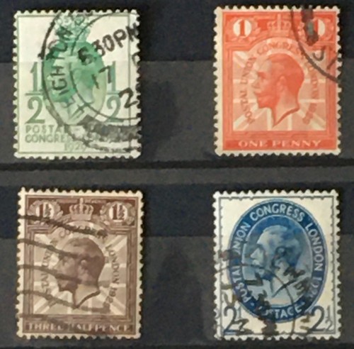 Kgv 1929 postal union - gb,