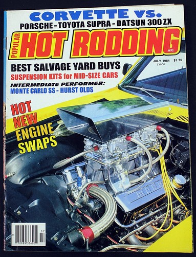 Popular hot rodding july - rodding, 1984