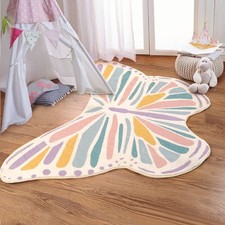 Lukinbox Butterfly Kids Rug
