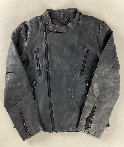 Vintage leather biker jacket - vintage,