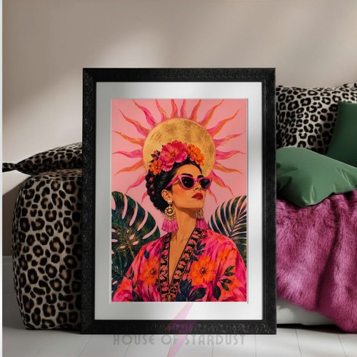 Frida kahlo inspired wall - kahlo,