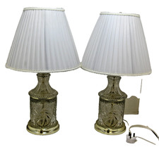 Glass Table Lamps with Shades