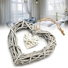 Heart-shaped Rattan Wreath