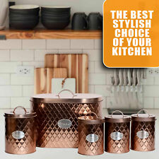 5Pcs Kitchen Bread Bin Storage