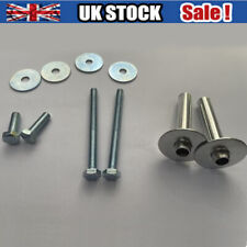 Leg shield bolts and spacers