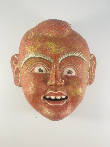 Vintage hand carved wooden - carved,