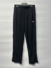 Men’s Slazenger Loose Fit Black Joggers Size Medium Brand New 