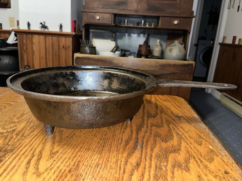 Antique cast iron spider - iron,