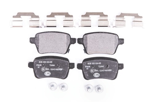 Hella brake pad set - hella,