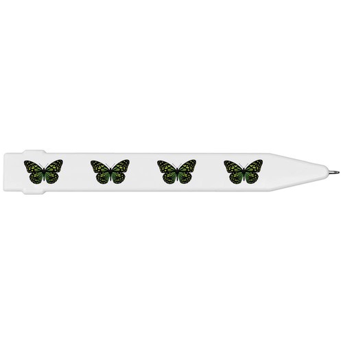 Colourful butterfly flat - 'colourful,