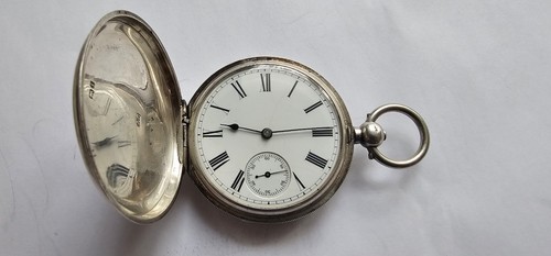 Waltham heavy silver pocket