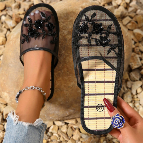 Women mesh embroidered - mesh,